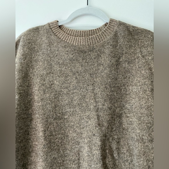 NWT Zara Knit Brown Sweater - Picture 3 of 6